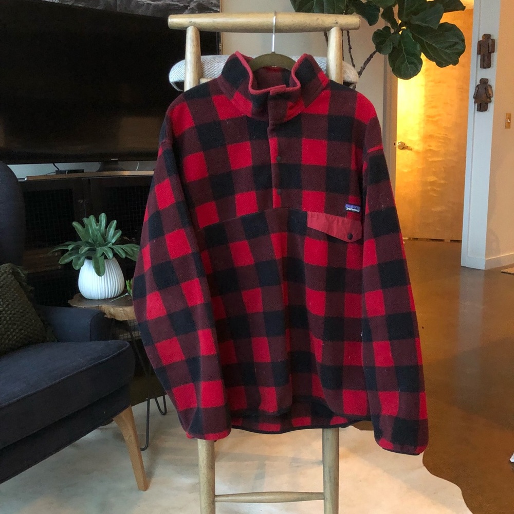 Patagonia Buffalo Check T-Snap